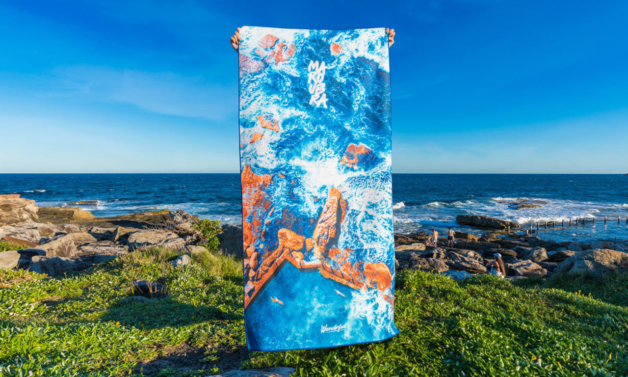 Wandrful Beach Towel Mahon Pool sandfree, beach towels