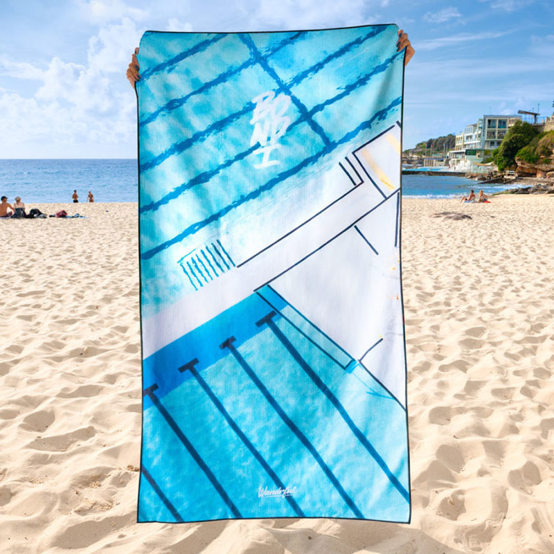 Wandrful Beach Towel Bondi Icebergs